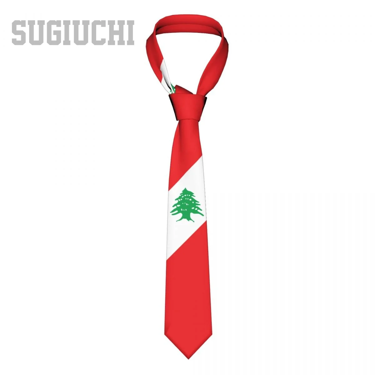 Эмблема флага Ливана, Мужские И Женские галстуки, Повседневные костюмы с клетчатым галстуком, Облегающий Свадебный Деловой галстук Gravatas