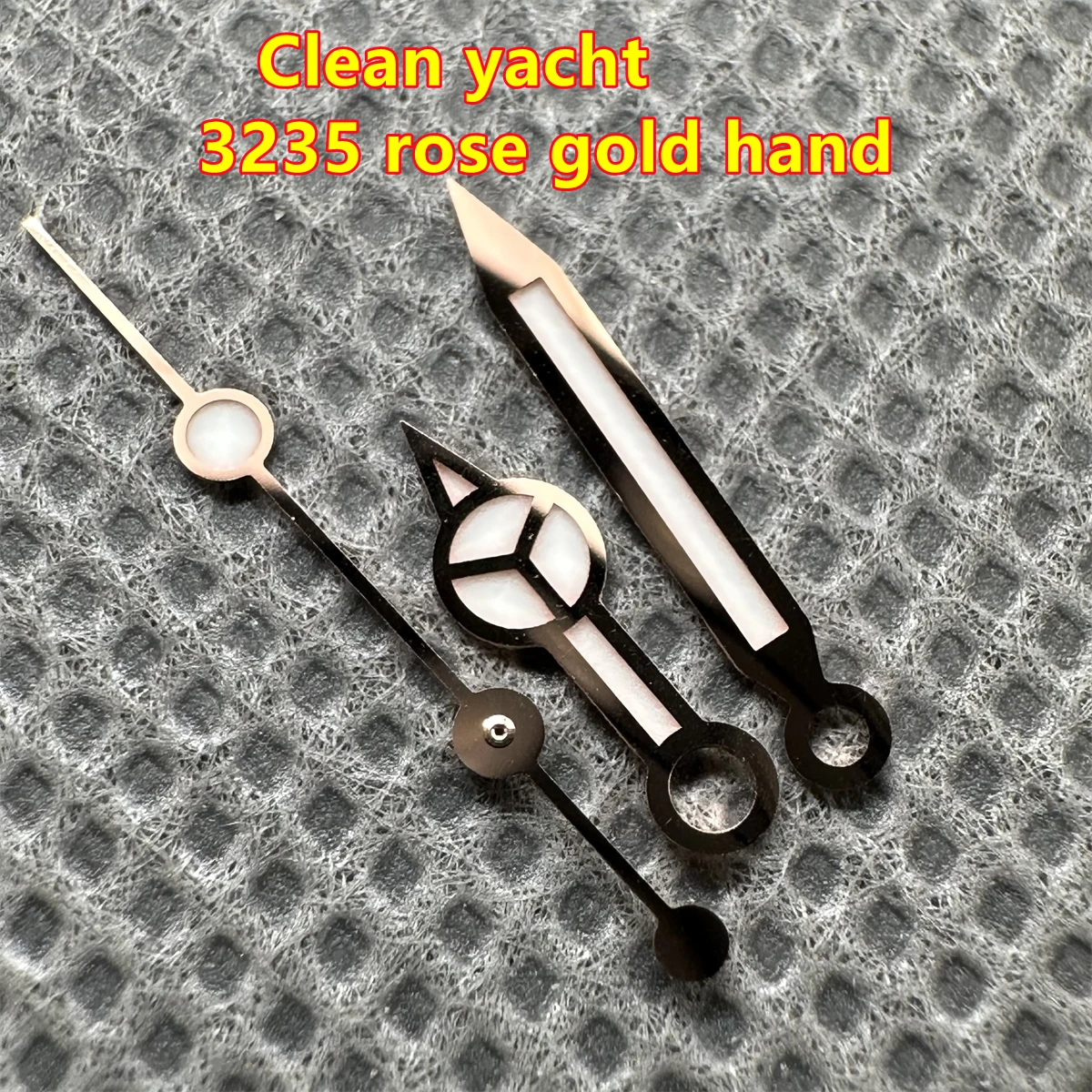 Ручные части заводских часов высшего качества из чистого розового золота yacht 3235 3135 механизм Blue Luminou 126655 126621 для 40 мм