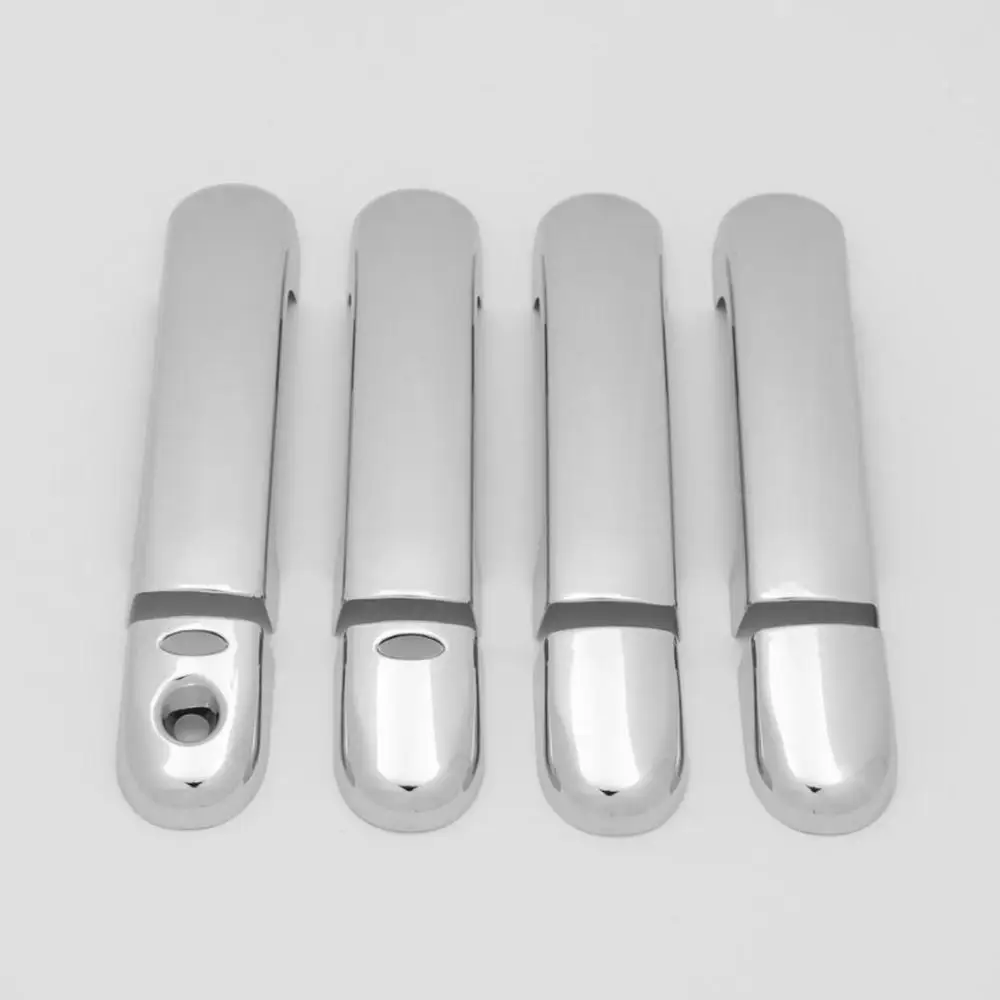 Хромированная серебристая накладка боковой дверной ручки для Nissan NOTE первого поколения 2005-2012 2006 2007 2008 2009 2010 2011