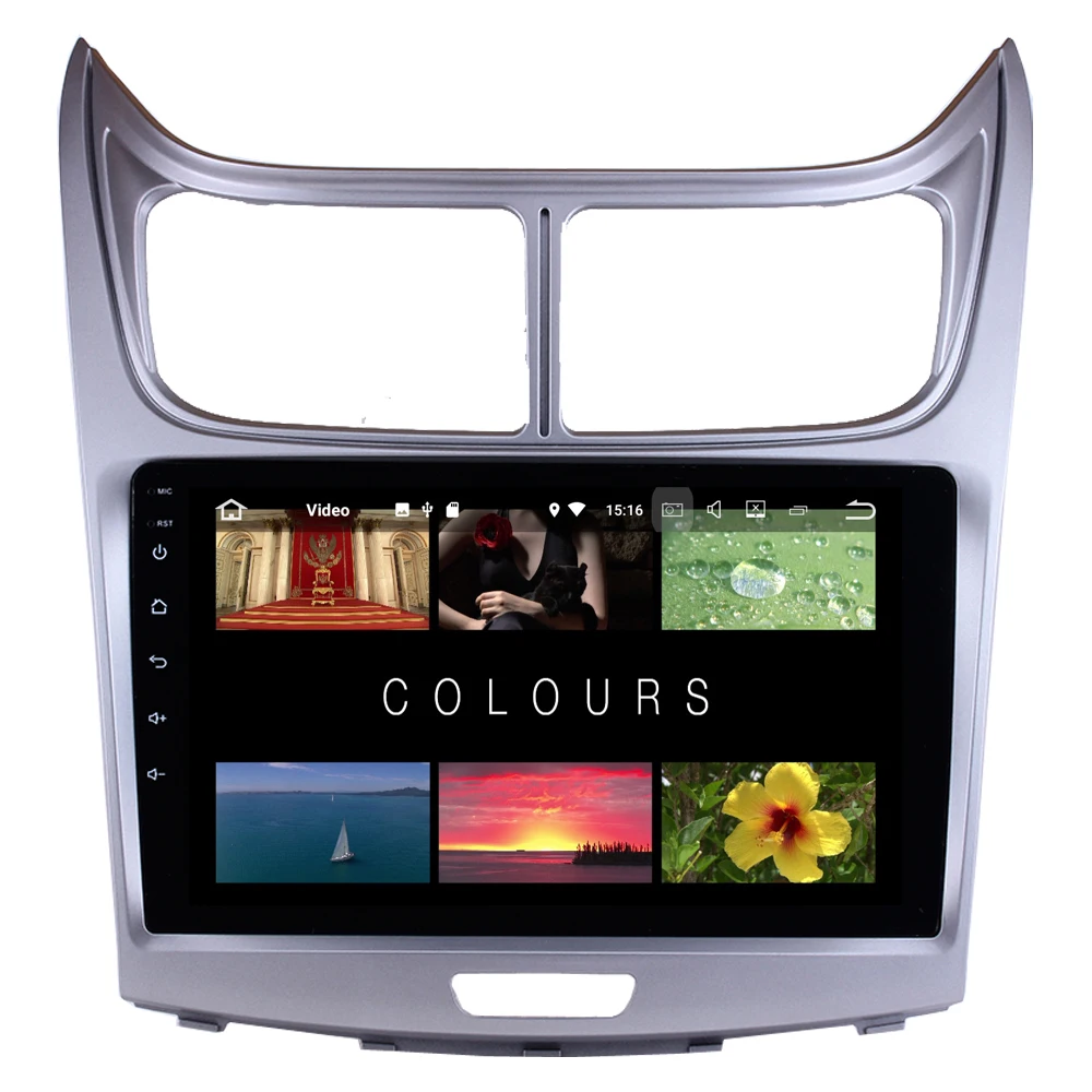 Автомобильная радионавигация RoverOne для Chevrolet Sail 2009 - 2013 Сенсорный экран Android GPS Bluetooth Центральная мультимедиа + карта