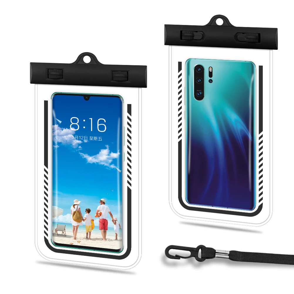 Сумки для плавания, водонепроницаемый чехол для телефона, водонепроницаемая сумка, чехол для мобильного телефона, чехол для iPhone, Samsung, Huawei, сухой мешок