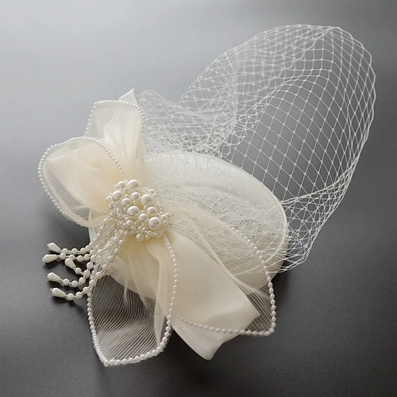 Женская шикарная шляпа-чародейка, коктейльный головной убор для свадебной вечеринки, церковный головной убор, головные уборы в стиле Кентукки, женские аксессуары для волос, чародейки для невесты