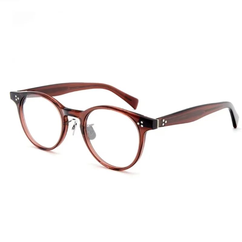 Разноцветные Прозрачные женские очки в роскошной оправе, Очки для чтения, Мужские Высококачественные Круглые Эстетичные Простые Универсальные очки
