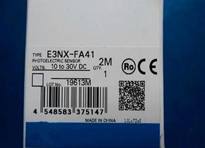 Новый Оригинальный Цветной Волоконный Усилитель E3NX-FA41