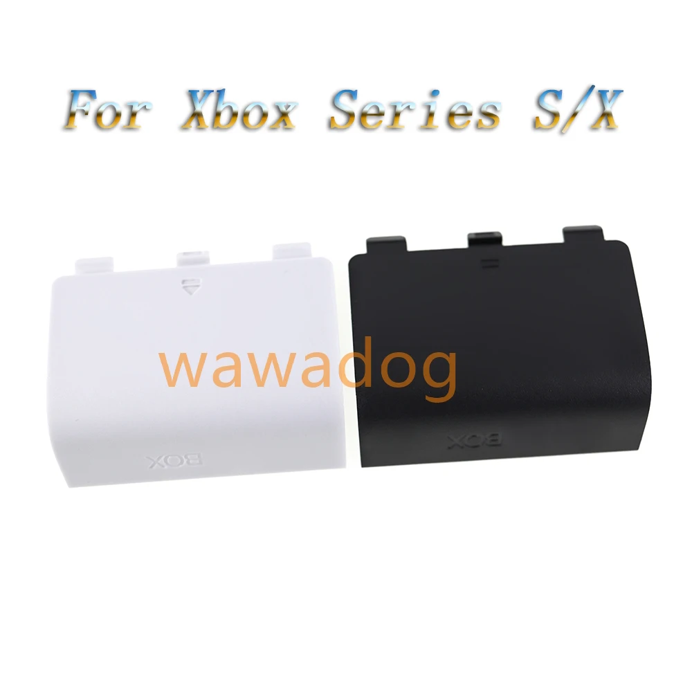 2шт для Xbox Series X S Беспроводной сменный корпус Дверная крышка с логотипом контроллера Пластиковая крышка корпуса аккумулятора Задняя крышка