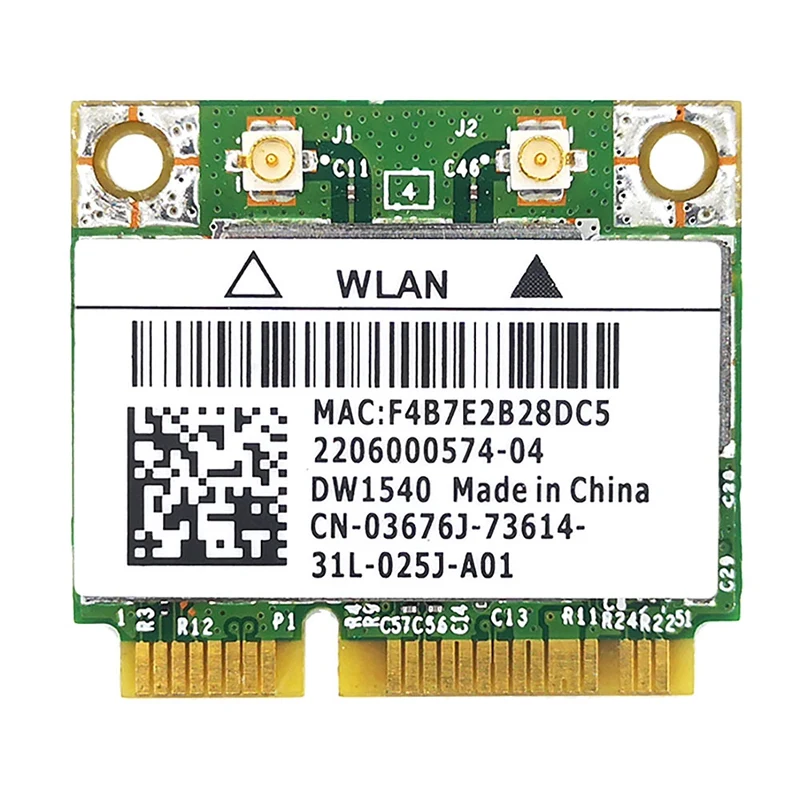 Для Broadcom BCM943228 DW1540 2,4 G/5G Двухчастотный МИНИ PCIE 300 Мбит/с 802.11A/B/G/N Встроенная Беспроводная Сетевая карта