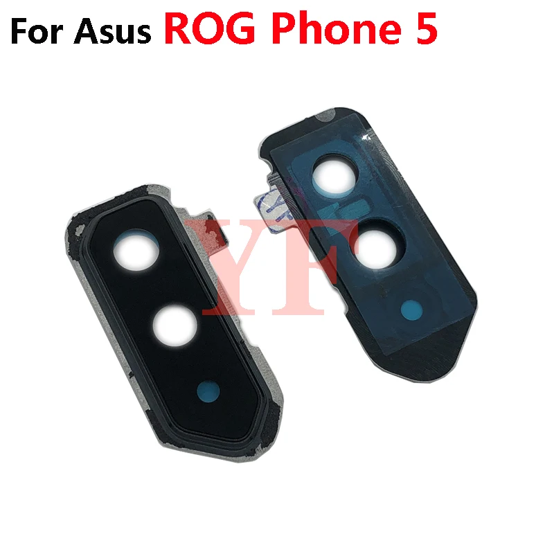Оригинал Для Asus ROG Phone 5 Телефон 5s Pro ZS676KS ZS673KS ZS673KS-1B048IN Замена Стеклянного объектива задней камеры
