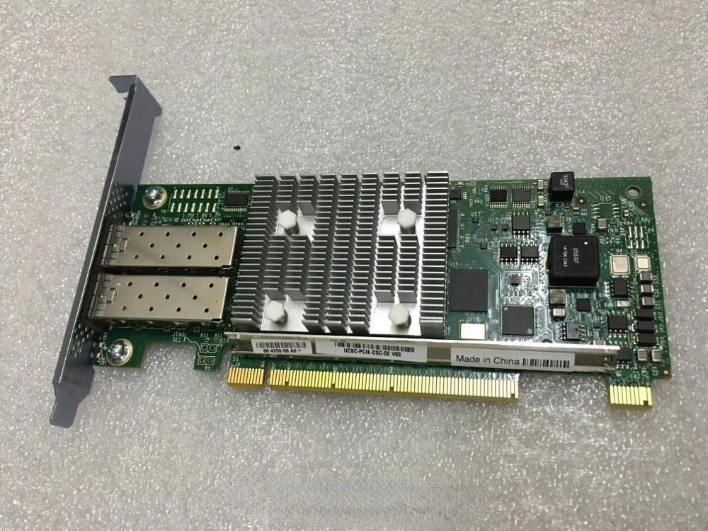 Для CISCO UCSC-PCIE-CSC-02 двухпортовая гигабитная сетевая карта Cisco 10 ГБ
