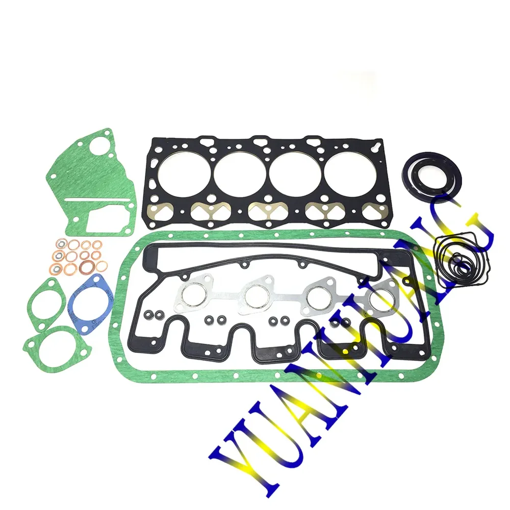 Комплект прокладок для полного ремонта 4LE1 для деталей дизельного двигателя экскаватора Isuzu Комплект прокладок головки блока цилиндров