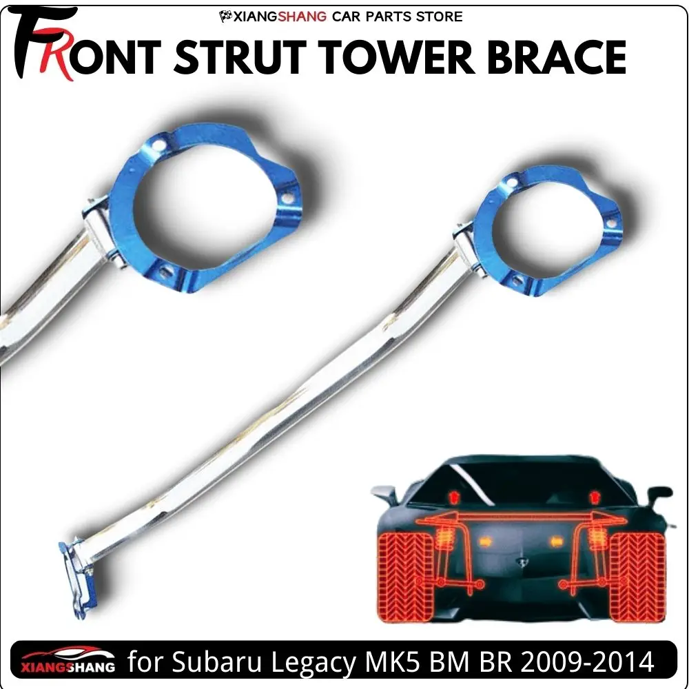 Стойка передней стойки для Subaru Legacy MK5 BM BR 2009-2014 Гоночный двигатель Стабилизатор поперечной устойчивости из алюминиевого сплава