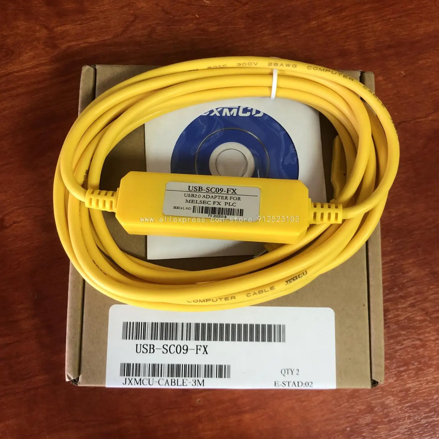 1шт кабель для программирования данных ПЛК USB-SC09-FX для/SC-09 SC09 FX FX1N/FX2N/FX1S/FX3U Кабель для программирования ПЛК
