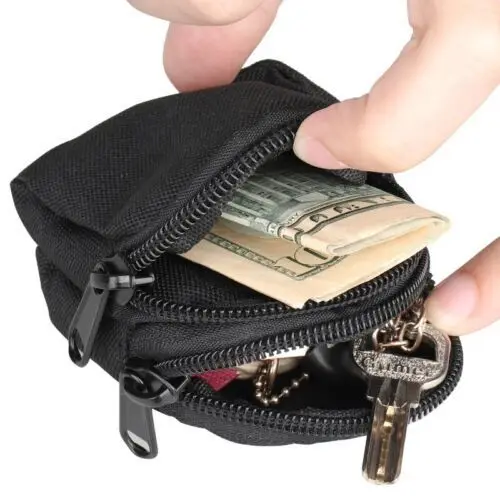 Тактический чехол MOLLE для занятий спортом на открытом воздухе, мини-кошелек, сумка для ключей, монет, кошельки, сумка для мелочей, многофункциональные инструменты, поясная сумка