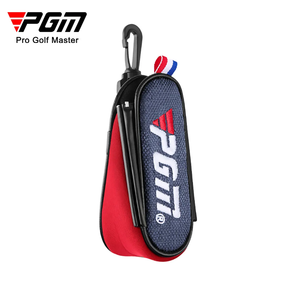Мужская и женская легкая поясная сумка для гольфа PGM, магнитная сумка, мини-вешалка для мячей, вмещающая два мяча