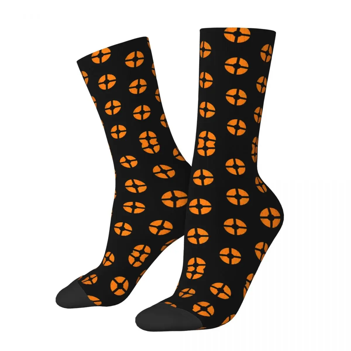 Симпатичные чулки Fortress Of Team Symbol R92, лучшая покупка, саркастические эластичные носки контрастного цвета