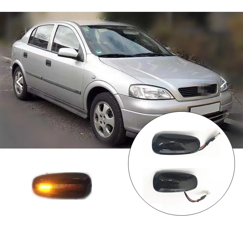 для Opel Vauxhall Zafira A 1999-2005 Astra G 1998-2009 Динамический светодиодный индикатор бокового габаритного сигнала Аксессуары