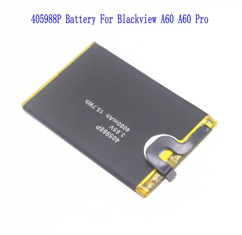 1x4080mah 15.7Wh 405988P Аккумулятор Для Blackview A60/A60 Pro A60Pro Smart Mobile Phone литий-ионный Аккумулятор