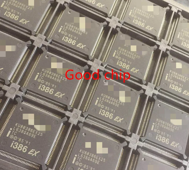 1ШТ KU80386EX25 KU80386EX25 TC KU80386EX33 KU80386EX33 TC QFP132 CPU встроенный микропроцессорный контроллер
