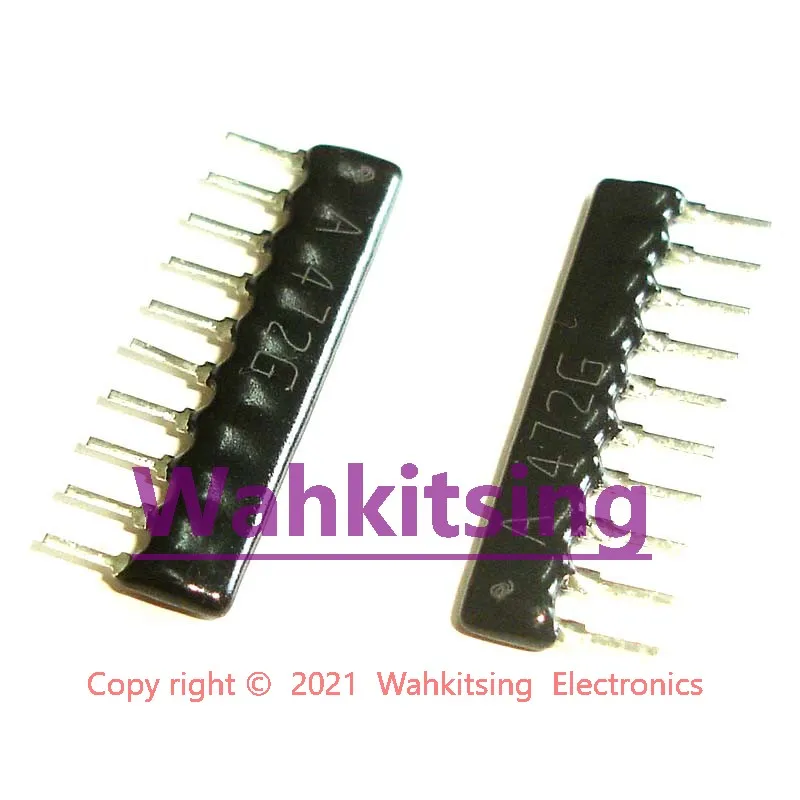 200 ШТ A10-472G SIP-10 4,7 К ом 4,7 КР 4K7 9 Общий Резисторный Сетевой массив 10 контактов