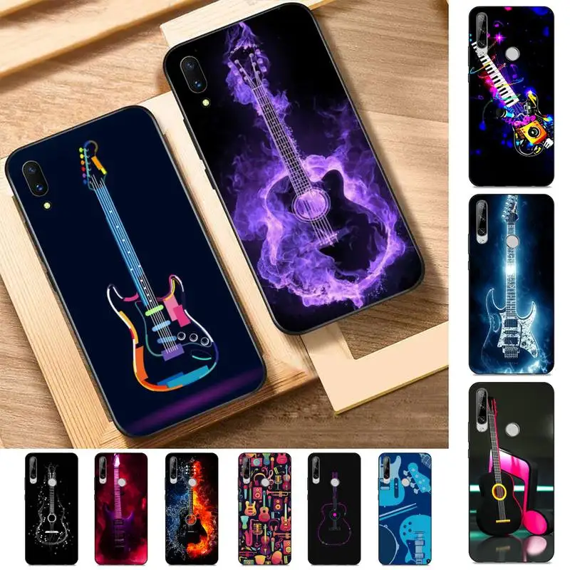 Чехол для телефона с гитарной музыкой для Huawei Y 6 9 7 5 8s prime 2019 2018 enjoy 7 plus