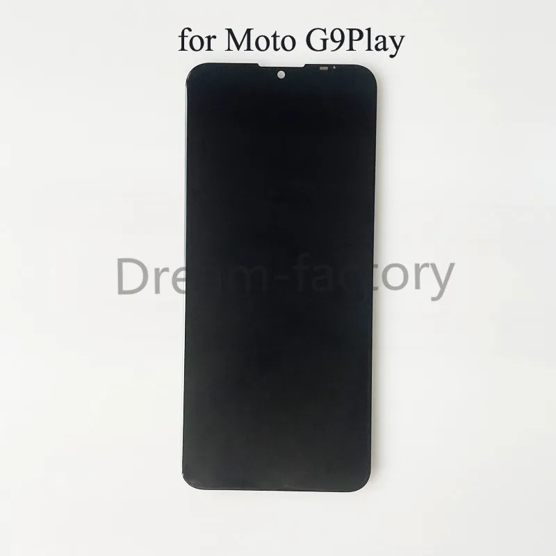 Замена цифрового преобразователя сенсорного экрана ЖК-дисплея в сборе для Motorola Moto G9 Play