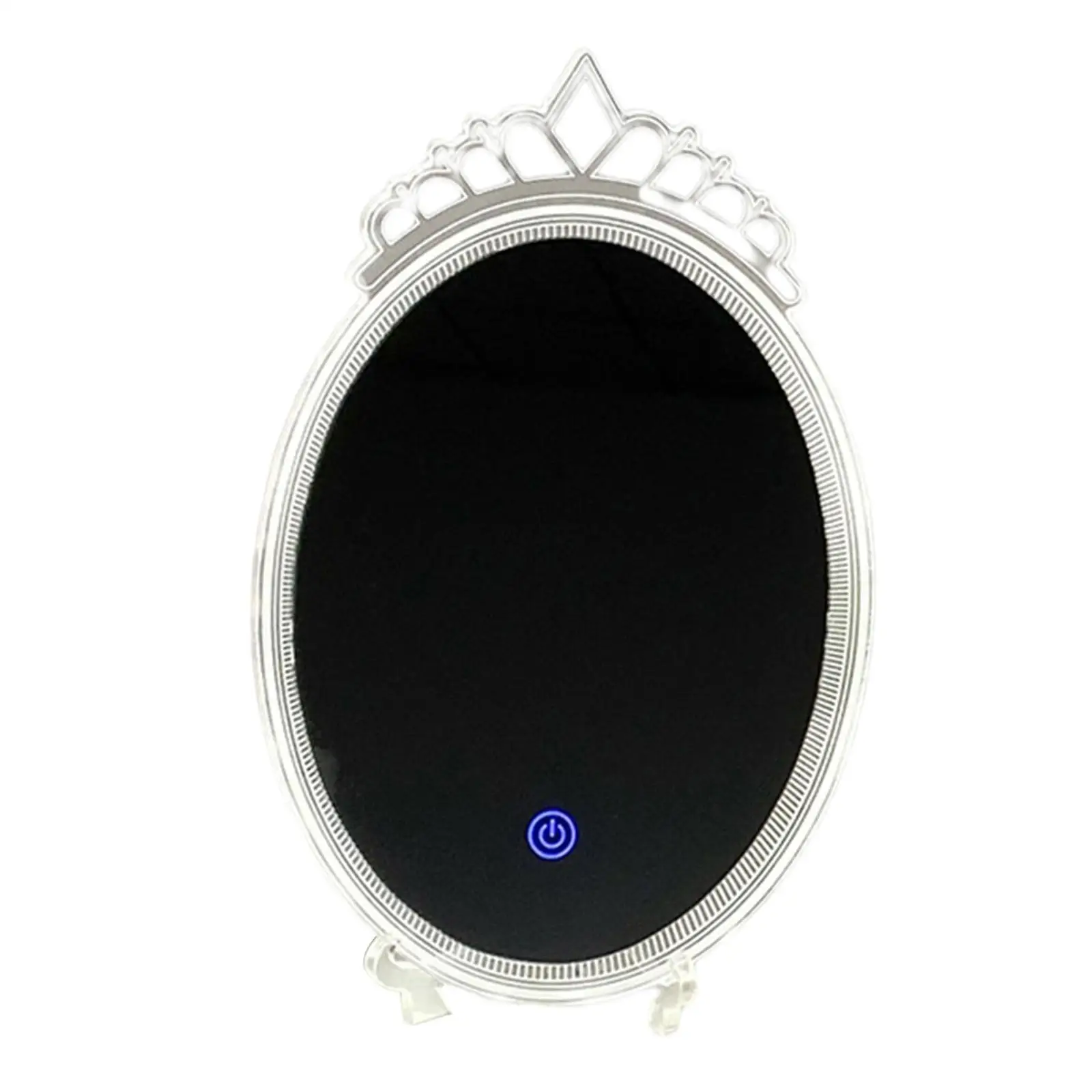 Зеркало для макияжа со светодиодной подсветкой USB, Затемняющие Настольные зеркала для спальни