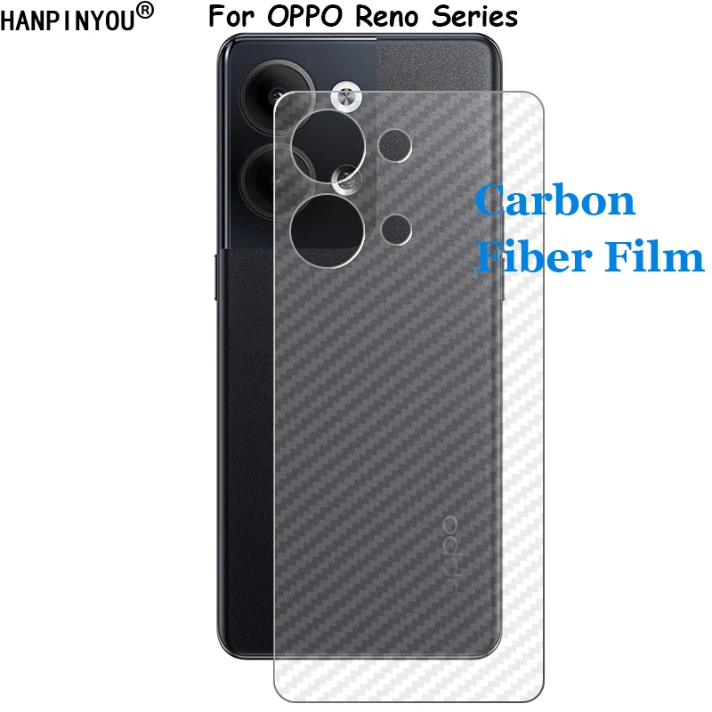 Для Oppo Reno9 Reno 10 Pro Plus защитная пленка для экрана из 3D-углеродного волокна (не стеклянная)