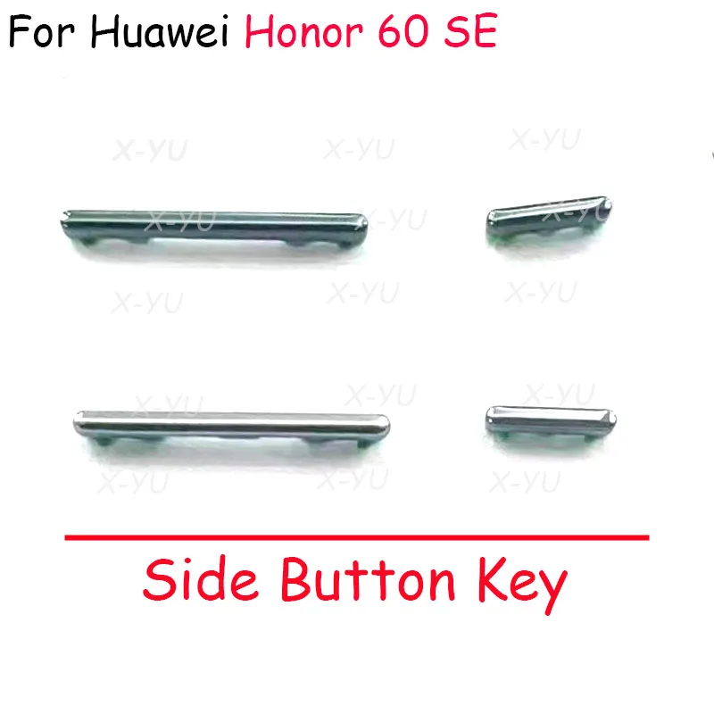 Для Huawei Honor 60 SE 60SE Кнопка включения выключения Увеличение Уменьшение громкости Боковая кнопка Запасные части для ключей