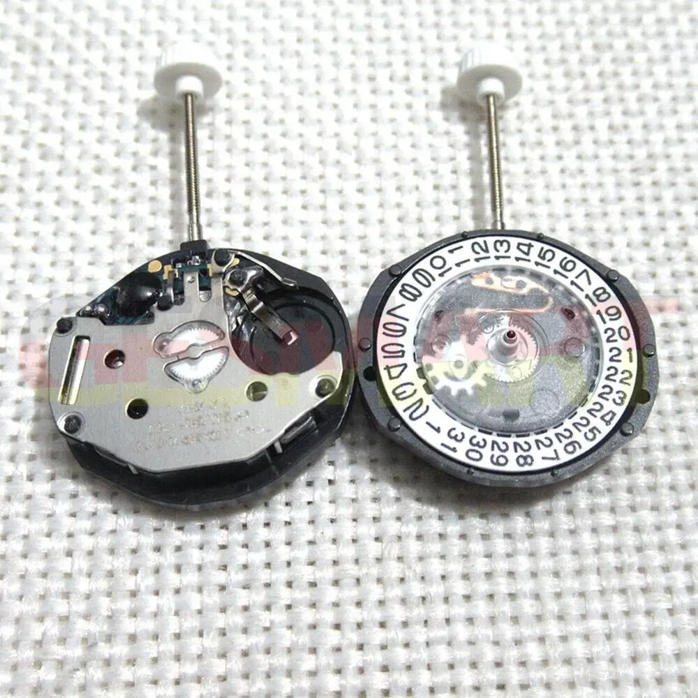 Часовая деталь для часовщиков Кварцевый механизм LG22, Запасные части для часов с датой ремонта 3
