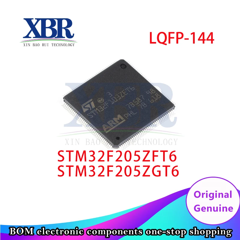 1ШТ - 5шт STM32F205ZFT6 STM32F205ZGT6 LQFP-144 Полупроводниковые ARM-Микроконтроллеры - MCU