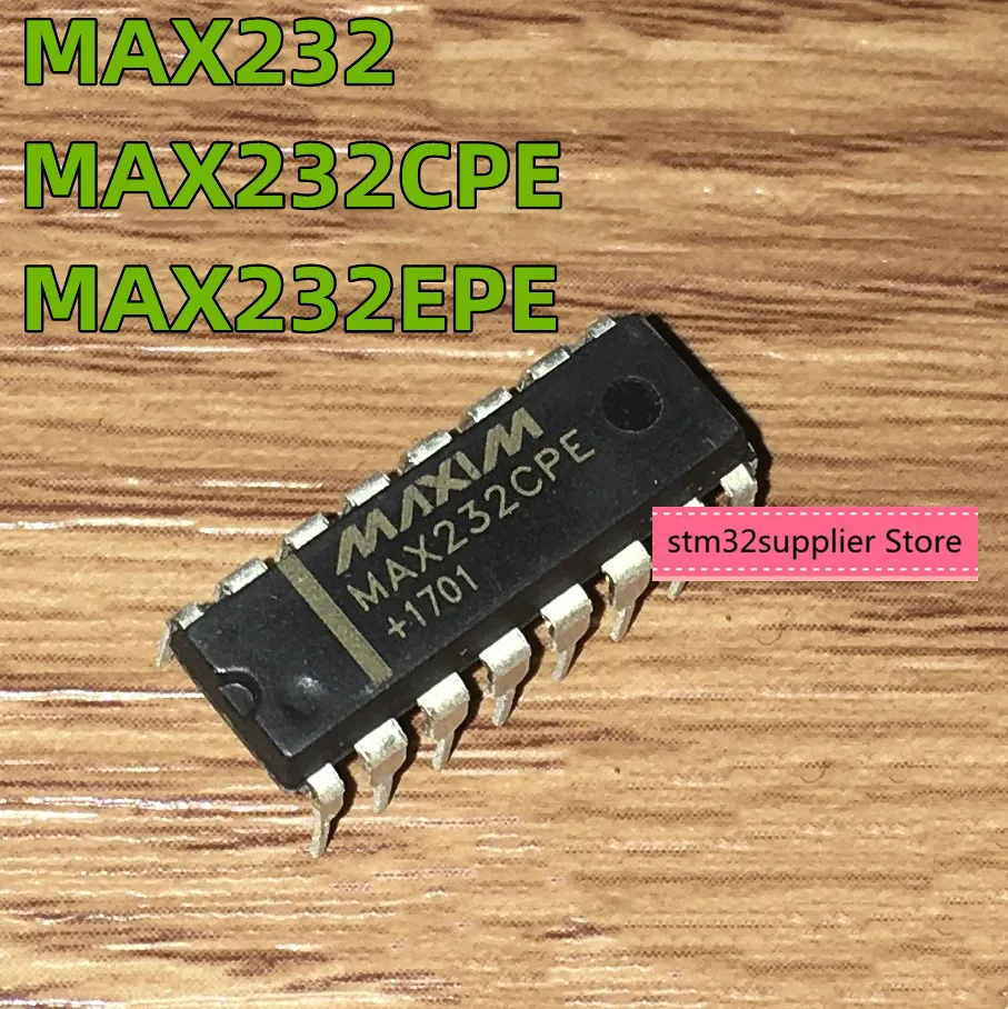 5шт MAX232 MAX232CPE MAX232EPE встроенный чип приемопередатчика DIP-16, новый аутентичный