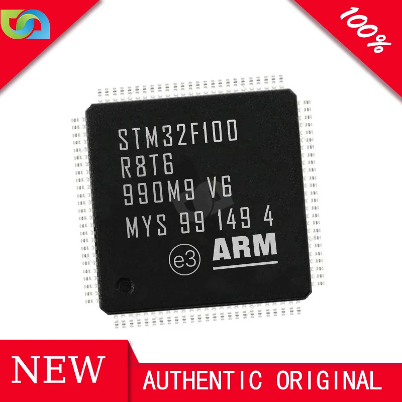 (Свяжитесь с нами по лучшей цене) STM32F100R8T6B Электронные Компоненты MCU LQFP-64 Микросхемы IC Программатор ARM STM32F100R8T6B