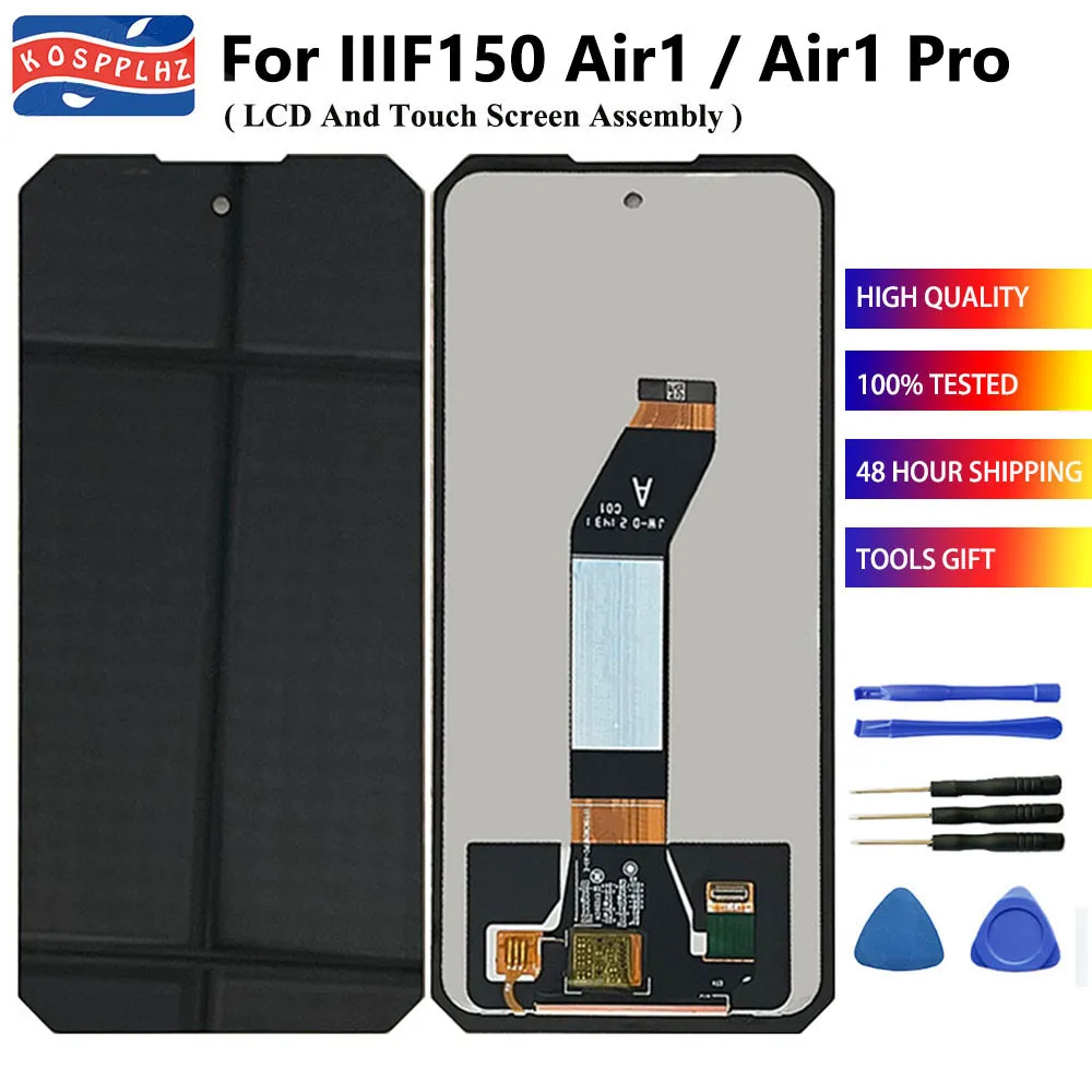 Для IIIF150 Air 1 Pro ЖК-дисплей Экран Дисплея + Передняя панель Сенсорное Стекло Замена Дигитайзера Для Oukitel IIIF150 Air 1 Pro LCD