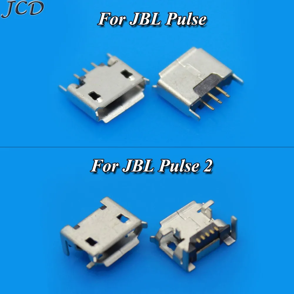 JCD 10шт для JBL Pulse Pulse 2 Bluetooth динамик Micro mini USB Порт для зарядки, разъем для розетки, запасные части для ремонта