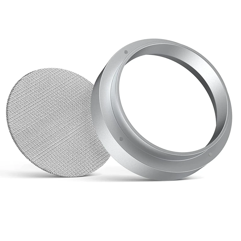 51 мм Алюминиевое дозирующее кольцо для кофе, сито для эспрессо из нержавеющей стали Для портафильтра с шайбовым экраном
