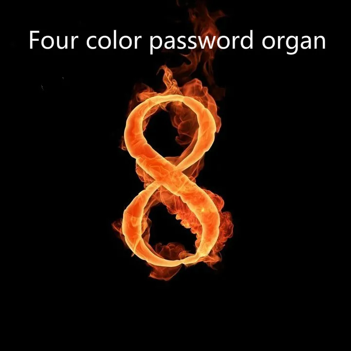 Реквизит для побега из тайной комнаты king, четырехцветный пароль 