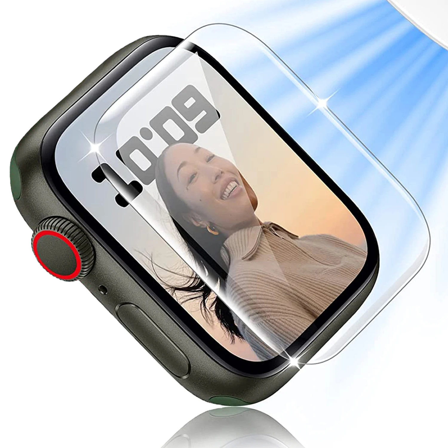Защитная Пленка Для экрана Apple Watch Ultra 8 7 6 SE 5 4 3 Гидрогелевая Пленка iWatch 45 мм 41 ММ 44 Мм 40 42 38 Мм 49 мм