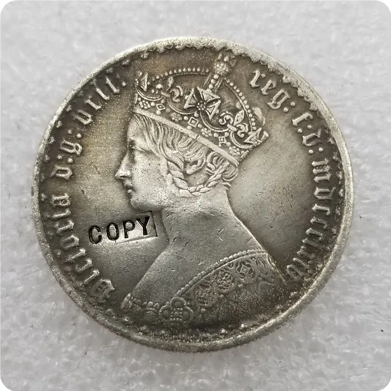 Копия монеты номиналом 1 флорин - Виктория в Соединенном Королевстве
