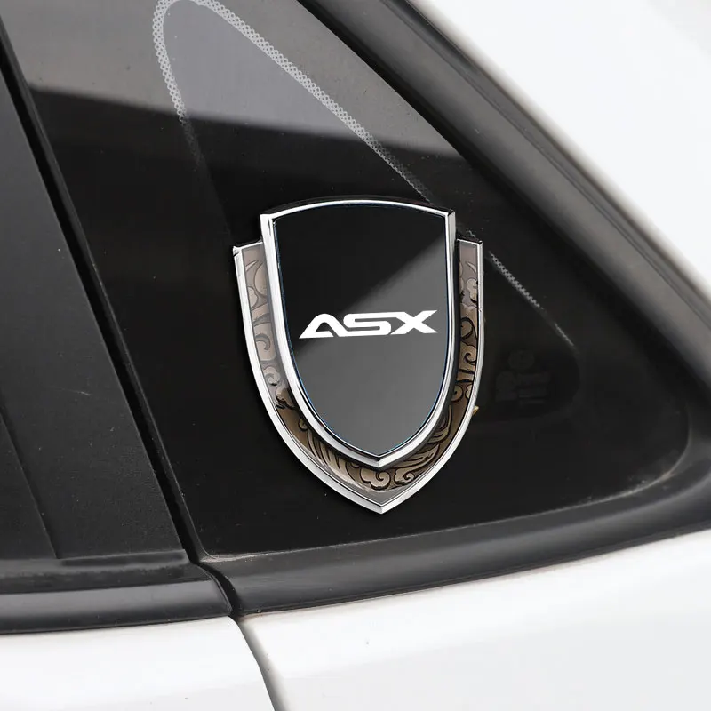Автомобильные наклейки, Эмблемы, боковой щит, логотип для стайлинга автомобилей, значок, Наклейка на окно кузова автомобиля для Mitsubishi ASX, Аксессуары для стайлинга автомобилей