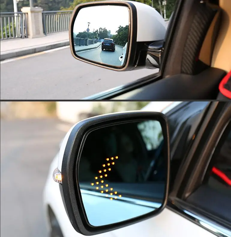 Антибликовое светодиодное боковое зеркало заднего вида с подогревом для Chevrolet Cruze 2009-2020