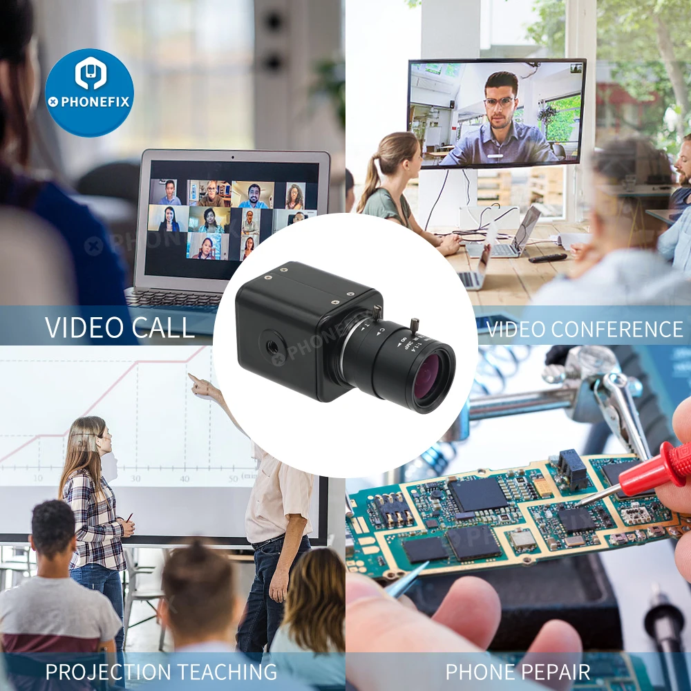 Промышленная Камера видеонаблюдения HD 1080p Для Записи видео с 3-мегапиксельным 1/2.5 