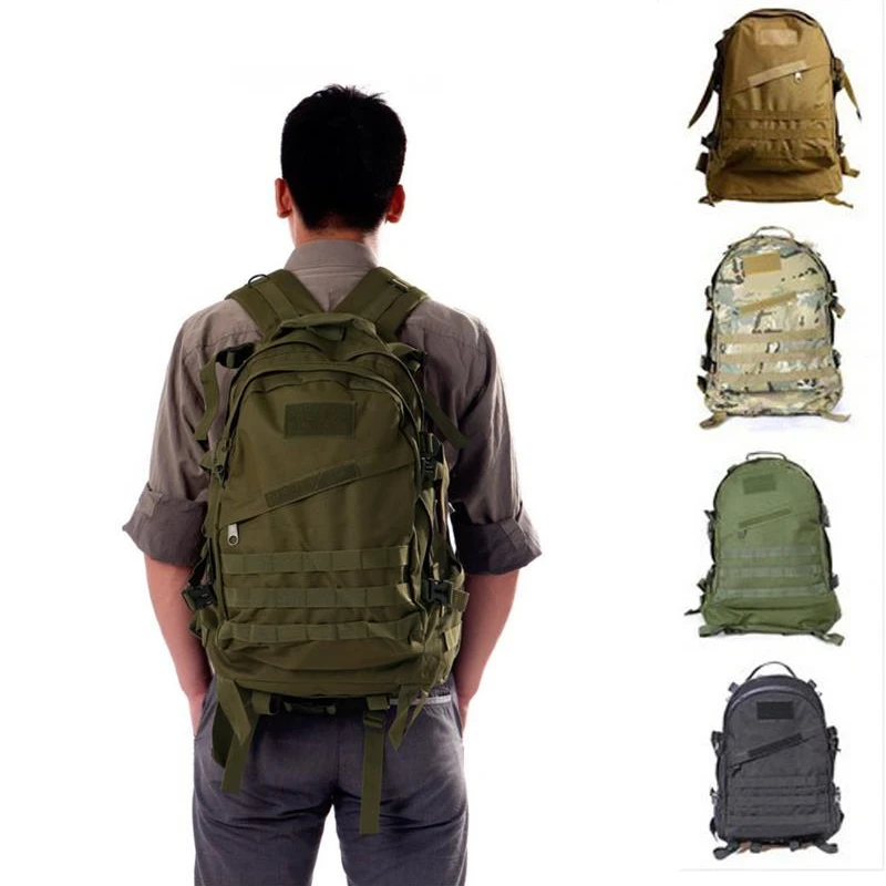 55L 3D Спортивные сумки для хранения на открытом воздухе, военно-тактические Рюкзаки, Аксессуары для скалолазания, кемпинга, пешего туризма, Треккинга, организации путешествий