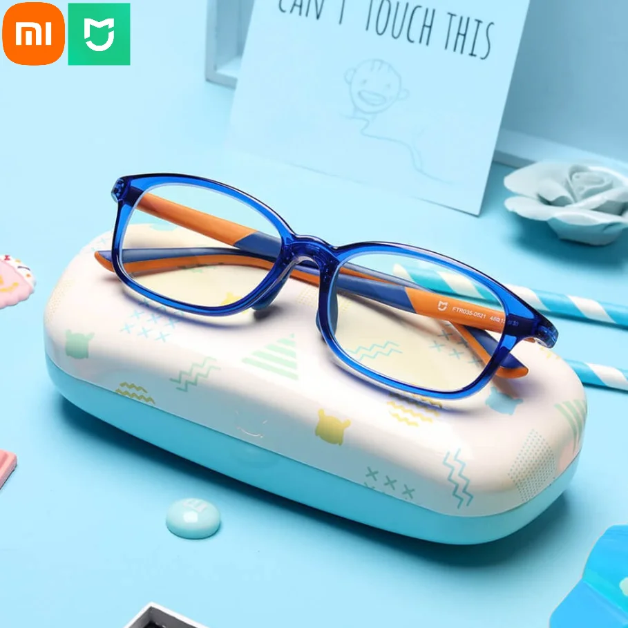 Детские очки Xiaomi Mijia с защитой от синего света, Антирадиационные для компьютера, телефона, очки с плоским экраном, защита глаз От усталости