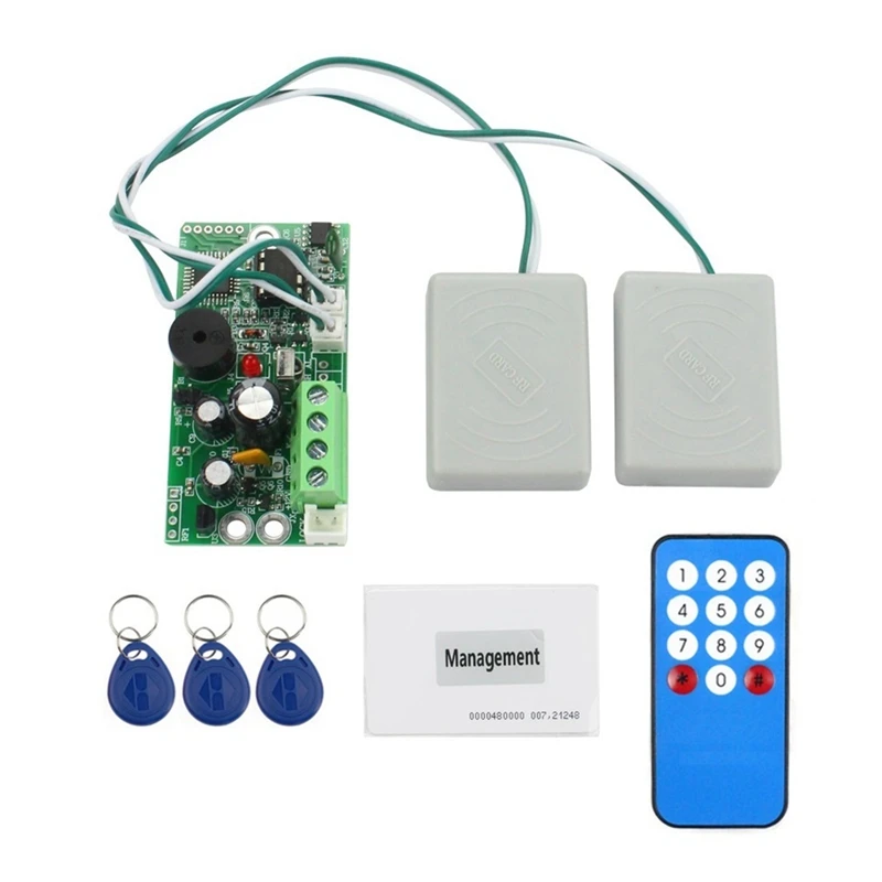 Встроенная плата управления RFID EMID 125 кГц, нормально открытый модуль управления, контроллер индукционной метки