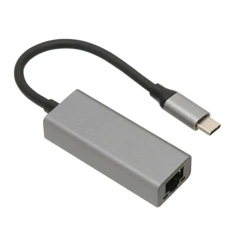 Адаптер USB C к Ethernet гигабитный USB C к Ethernet 1000 Мбит/с с автоматическим определением типа C Адаптер Gigabit Ethernet