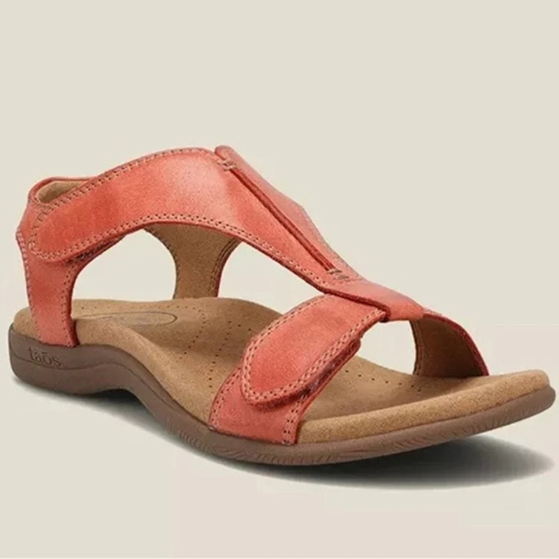 Новые модные сандалии, женские летние римские сандалии в стиле ретро с ремешком на щиколотке, легкая открытая обувь с носком, прочная мягкая уличная пляжная обувь в стиле ретро