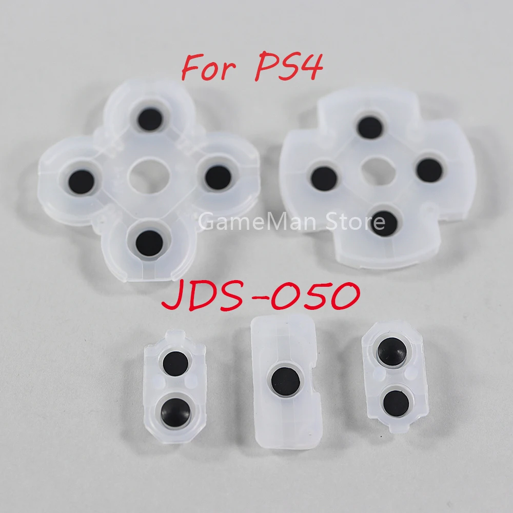 Токопроводящие резиновые накладки для JDS 050 055 5.0 JDM055 JDM050 Кнопки контроллера PS4 Контактная резина