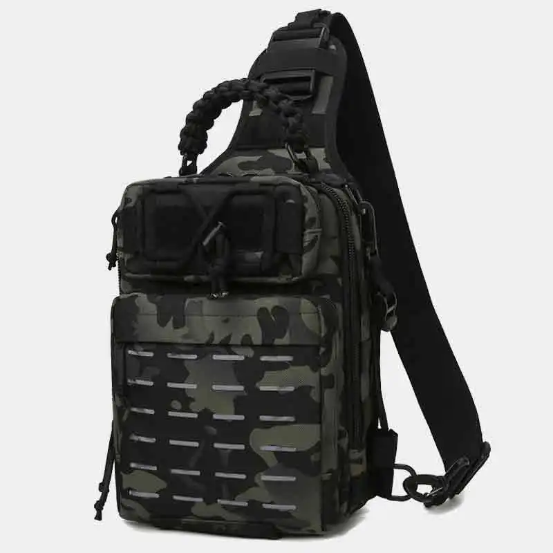 Лазерная Тактическая походная сумка Molle, военный рюкзак, нагрудный ремень, уличные сумки для удочек, мужские спортивные сумки, походная сумка через плечо